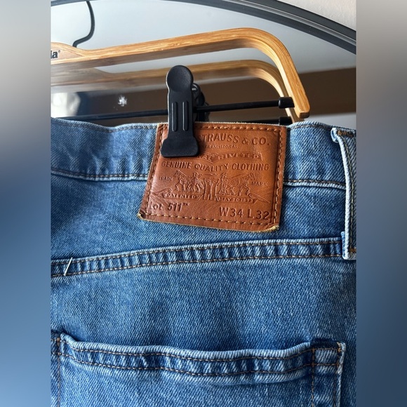 LEVIS | 511 mens medium wash straight jeans | size 34 - Picture 5 of 5